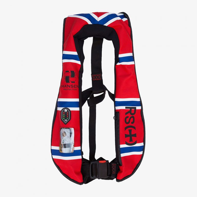 RS redningsvest Norsk Flagg, klikk